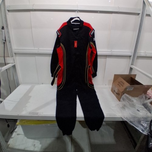 J-RACING RACING SUIT - 2XL - BLACK/RED/YELLOW (STYLE: JR-RS-001) image 2