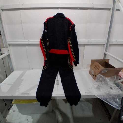 J-RACING RACING SUIT - 2XL - BLACK/RED/YELLOW (STYLE: JR-RS-001) image 3