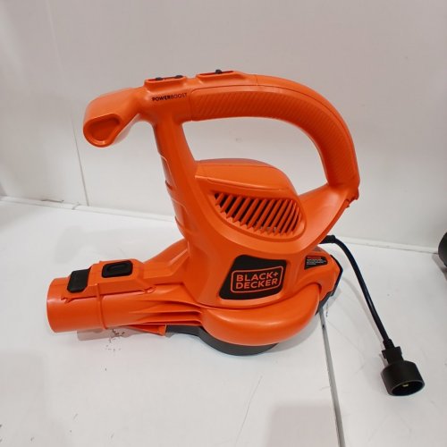 BLACK+DECKER CORDED VACUUM BACKPACK LEAF BLOWER & MULCHER - 250MPH/ 400CFM - BLACK/ORANGE (MODEL: BEBL7000) image 6