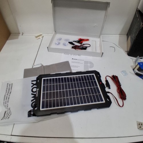 POWOXI SOLAR WATERPROOF CAR BATTERY CHARGER - 7.5W image 2