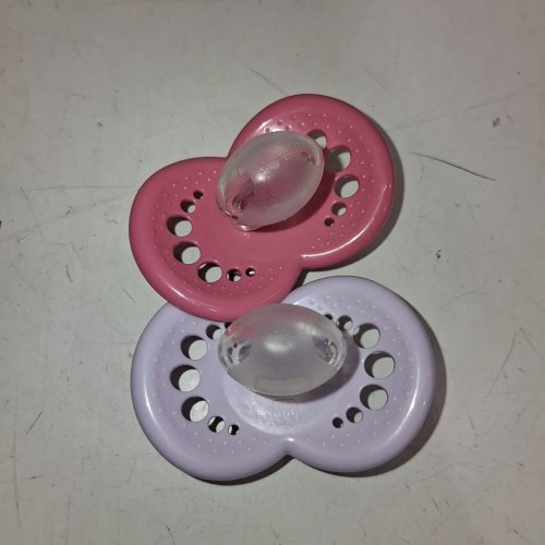 2PC MAM ORIGINAL PACIFIERS - 6M-16M - PINK/PURPLE image 5