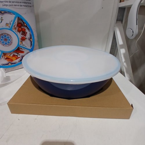 PANDEX MELAMINE SERVING PLATE - BLUE PATTERN (MODEL:1901790) image 2