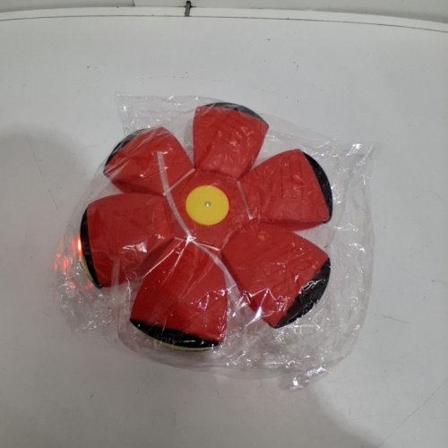 TUBELUCK DUAL-MODE LIGHT UP MAGIC BOUNCING BALL FOR INDOOR OR OUTDOOR USE - RED image 3