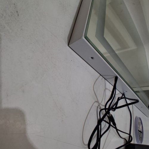 VANITY MIRROR WITH LED LIGHT AND STAND - 20" - WHITE image 4