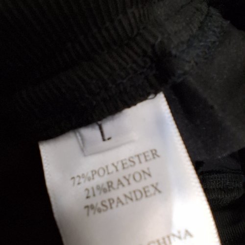 WOMENS FIGS ZAMORA JOGGER SCRUB PANTS - LARGE - BLACK image 2