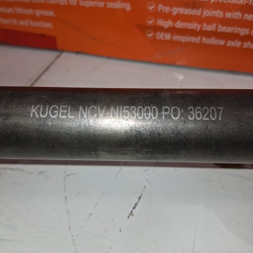 KUGEL FRONT LEFT DRIVER SIDE CV AXLE SHAFT FOR NISSAN ROGUE SELECT AWD - (MODEL: NCV-N53000) image 2