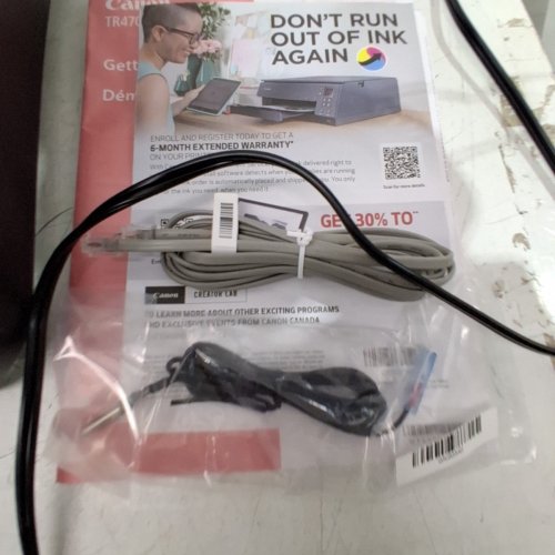 CANON PIXMA ALL-IN-ONE WIRELESS INKJET PRINTER - BLACK (MODEL: TR4720) image 4