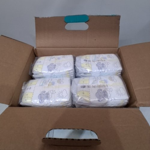 136PK PAMPERS SWADDLERS DIAPERS - NEWBORN SIZE image 2