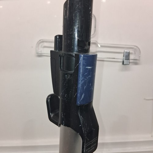 SHARK ULTRALIGHT PET PRO CORDED STICK/HANDHELD VACUUM WITH POWERFINS AND SELF-CLEANING BRUSHROLL - 120V - BLUE (MODEL: HZ600C) image 6