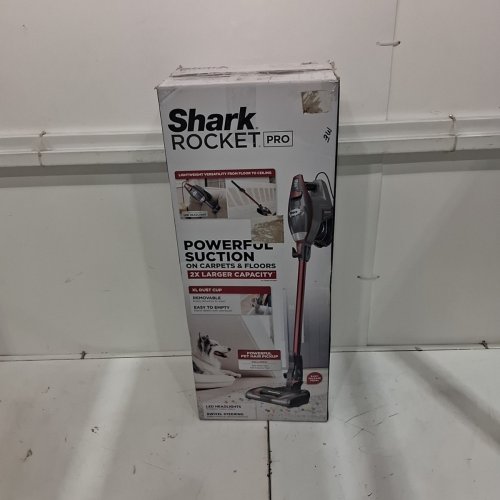 SHARK ULTRALIGHT PET PRO CORDED STICK/HANDHELD VACUUM WITH POWERFINS AND SELF-CLEANING BRUSHROLL - 120V - BLUE (MODEL: HZ600C) image 9