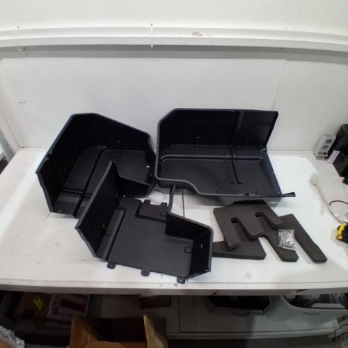 3PC FIILINES CREW CAB UNDER SEAT ORGANISERS FOR CHEVY SILVERADO/GMC SIERRA MODELS - BLACK (MODEL: FIICA00243) image 3