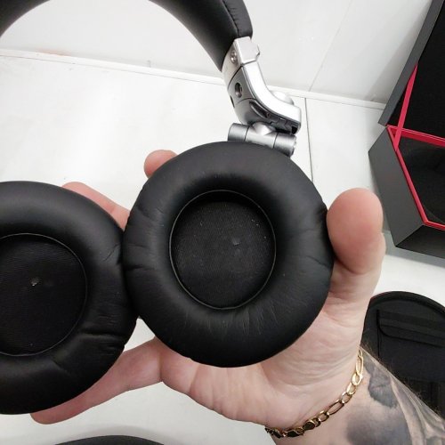 PIONEER DJ HDJ-X10 FLAGSHIP OVER-EAR DJ HEADPHONES, 50 MM - SILVER image 4
