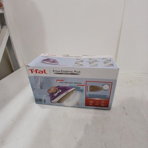 T-FAL STEAM ESSENTIAL PLUS QUICK AND EASY IRON WITH CERAMIC SOLEPLATE - 1200W - PURPLE (MODEL: FV1955Q1) image 5