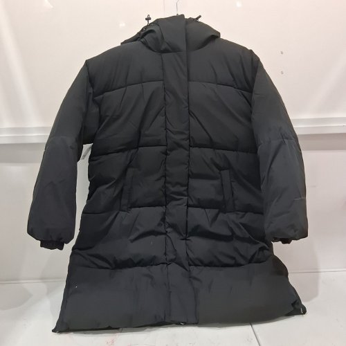 WOMEN'S AMAZON ESSENTIALS LONG PUFFER JACKET - EXTRA EXTRA LARGE - BLACK (STYLE: AEW30284F23) image 2