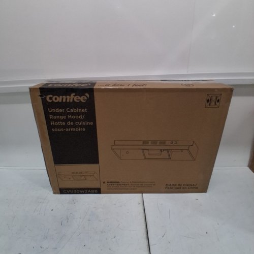 COMFEE SLIM DUCTLESS UNDER CABINET RANGE HOOD - 30" -BLACK (MODEL:CVU30W2ABB) image 7