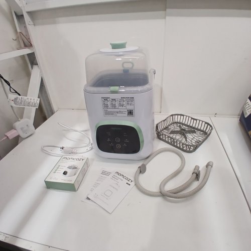 MOMCOZY KLEANPAL PRO BABY BOTTLE WASHER, STERILIZER & DRYER COMBO - HOLDS 4 BOTTLES - GREEN/WHITE (MODEL:BS03) image 3