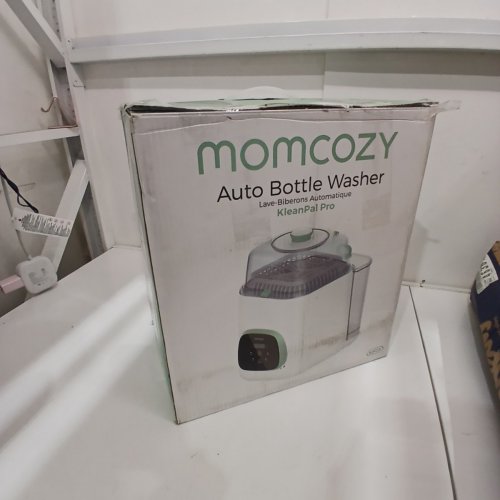 MOMCOZY KLEANPAL PRO BABY BOTTLE WASHER, STERILIZER & DRYER COMBO - HOLDS 4 BOTTLES - GREEN/WHITE (MODEL:BS03) image 5
