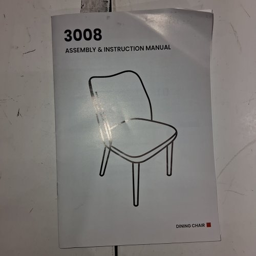 2PK COLAMY MODERN UPHOLSTERED DINING CHAIR WITH PADDED SEAT AND WOOD LEGS - 300LBS CAPACITY - BEIGE (MODEL:3008) image 5