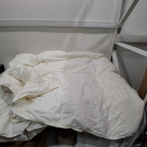 DOWN PASS DOWN DUVET INSERT BLANKET - CALIFORNIA KING (106" X 90") - WHITE image 3