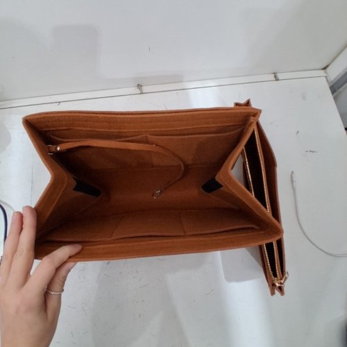 OMYSTYLE PURSE ORGANIZER INSERT - 11'' X 4'' - BEIGE image 3