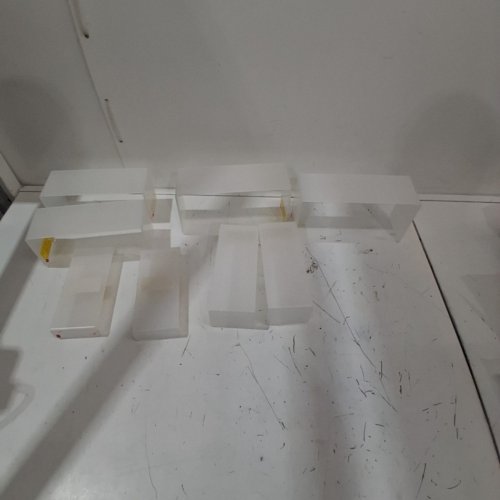 8PC ACRYLIC RISER STANDS - CLEAR image 2
