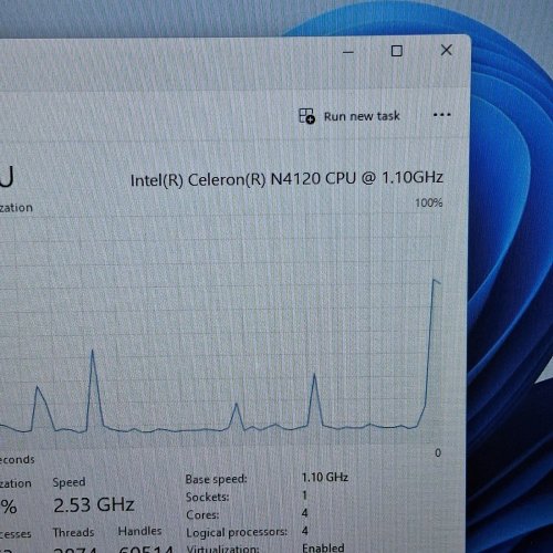 SGIN M15 WINDOWS 11 LAPTOP COMPUTER - INTEL CELERON N4120, 4GB RAM, 128GB SSD - 15.6" - GREY (MODEL: M15) image 5