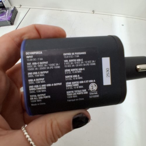 EVERSTART MAXX CAR POWER INVERTER - 100W - BLACK image 2
