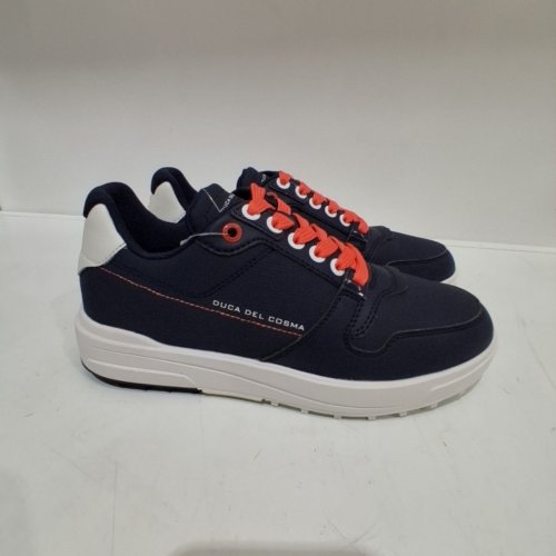 WOMEN'S DUCA DEL COSMA AMANTEA GOLF SHOE - SIZE 7 - NAVY/WHITE/CORAL (STYLE: DCG250046) image 3