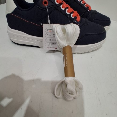 WOMEN'S DUCA DEL COSMA AMANTEA GOLF SHOE - SIZE 7 - NAVY/WHITE/CORAL (STYLE: DCG250046) image 4