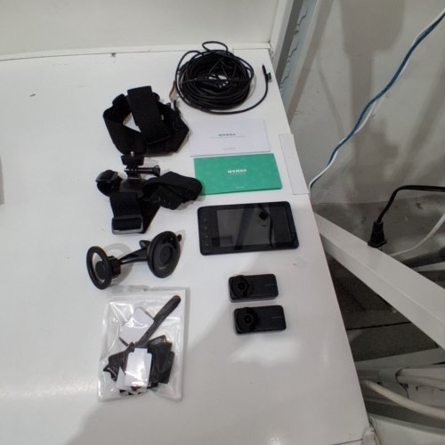WEMOH BABY CAR MONITOR SYSTEM, 5" SCREEN 1080P - 360° ROTATION - BLACK (MODEL: MAA001-WE) image 4