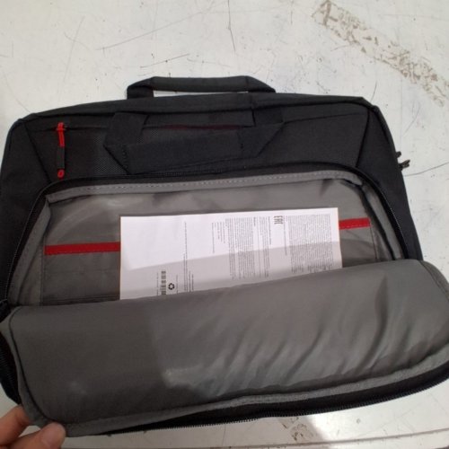 THINKPAD ESSENTIAL PLUS LAPTOP SHOULDER BAG - 15.6" - BLACK/RED image 3