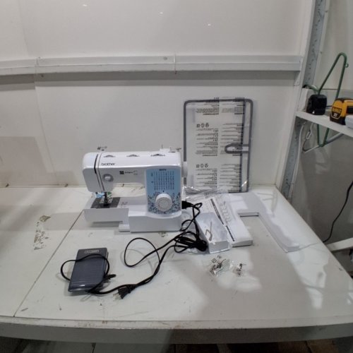 BROTHER SEWING AND QUILTING MACHINE, 37 BUILT-IN STITCHES, WIDE TABLE (XR3774) image 3
