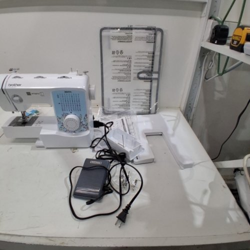 BROTHER SEWING AND QUILTING MACHINE, 37 BUILT-IN STITCHES, WIDE TABLE (XR3774) image 4