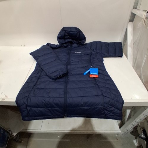 WOMAN'S COLUMBIA POWDER LITE II MID JACKET - 1XL - NAVY BLUE (STYLE: 2089372464) image 2