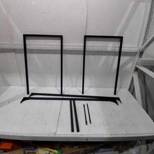 BESTOFFICE HOME OFFICE GAMING COMPUTER DESK - 48" X 24" - BLACK - (MODEL: CD-H9650-BLACK) image 2