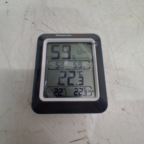 THERMOPRO DIGITAL INDOOR THERMOMETER - BLACK (MODEL:TP50W) image 2