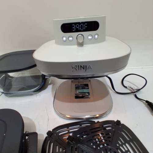 NINJA CRISPI PRO 6-IN-1 GLASS AIR FRYER - 2.5QT /6QT - BONE (MODEL: AS101CLG) image 2