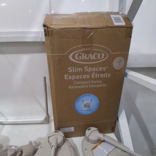 GRACO SLIM SPACES COMPACT BABY SWING - GREY (MODEL:2231535) image 6