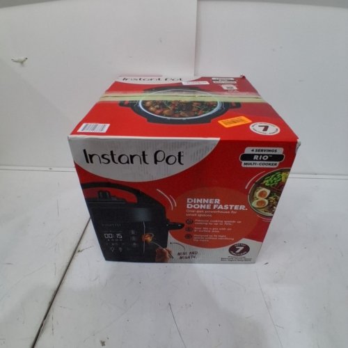 INSTANT POT 7 IN 1 RIO MULTICOOKER - 4QT - 800W - 120V - BLACK (MODEL: RIPC41-BK) image 6