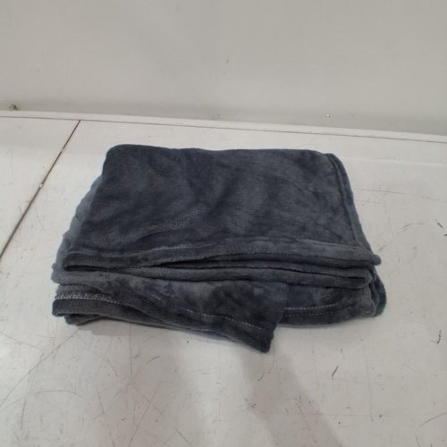 SOFT FLEECE BLANKET - 60"X30" - GREY image 2