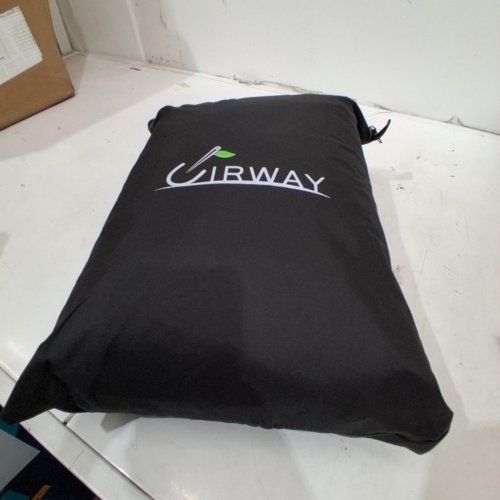UIRWAY 15 FT ROUND POOL COVER WITH REFLECTIVE STRIPS, 15FT - BLACK image 4