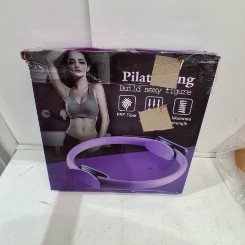 5PC PILATES RING BEGINNER KIT WITH ACCESSORIES - PINK image 4