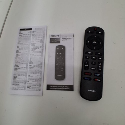 PHILIPS ELITE ONE-TOUCH STREAMING REMOTE CONTROL - BLACK (MODEL: SRP9383B/37) image 2