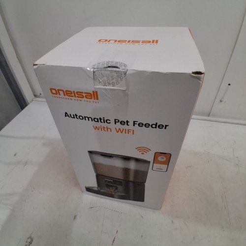 ONEISALL AUTOMATIC CAT FEEDER WITH WIFI APP CONTROL - 3.5L AUTO DRY FOOD DISPENSER FOR INDOOR CATS AND SMALL PETS, SMART PORTION CONTROL - BLACK (MODEL: PFD-001PRO) image 5
