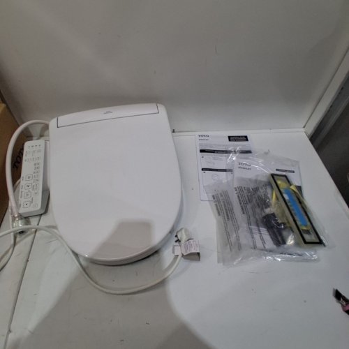 TOTO WASHLET S2 ELECTRONIC BIDET TOILET SEAT WITH HEAT FUNCTIONS & SOFTCLOSE LID - WHITE (MODEL: SW3345#01) image 3