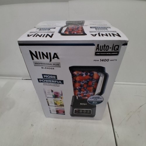 NINJA PROFESSIONAL PLUS BLENDER WITH AUTO IQ - 72OZ PITCHER - 1400 WATT - BLACK/GREY (MODEL: BN701C) image 4