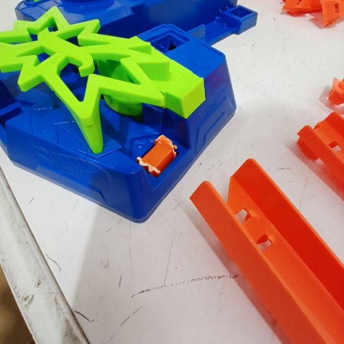 HOT WHEELS TRACK SET EPIC CRASH DASH WITH 1 HOT WHEEL - MULTICOLOUR (MODEL : ‎HTP55) image 5