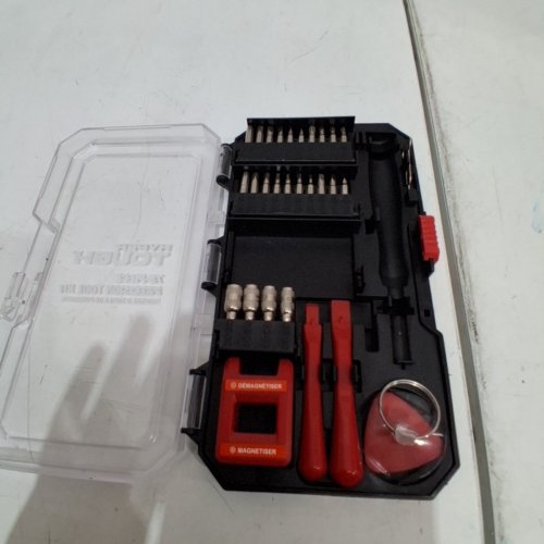 77PC HYPER TOUGH PRECISION TOOL KIT - RED/BLACK image 3