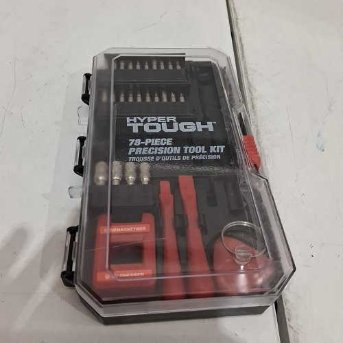 77PC HYPER TOUGH PRECISION TOOL KIT - RED/BLACK image 6