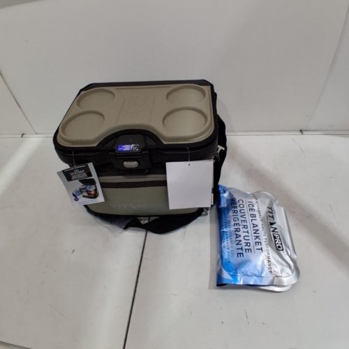 ARTIC ZONE TITAN COLLAPIBLE LEAK PROOF COOLER - 40 CANS - 4 GAL - TAN / SAND BROWN image 2